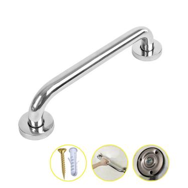 Imagem de Barra De Apoio Suporte Deficiente 80 Cm Aço Inox 304 Kzi