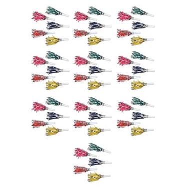 Imagem de Beistle Trompetes com franjas, 50 peças, véspera de ano novo, artigos de festa, lembrancinhas, 18 cm, multicolorido