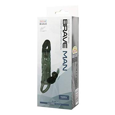 Imagem de Capa Peniana Extensora com 3,5 cm de Extensão e Alça para Escroto - BRAVE MAN