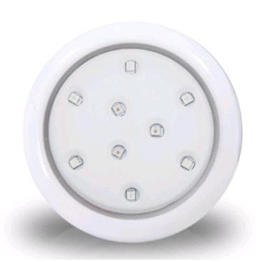 Imagem de Iluctron Luminária Para Piscina 80Mm 9W Rgb Corpo Branco