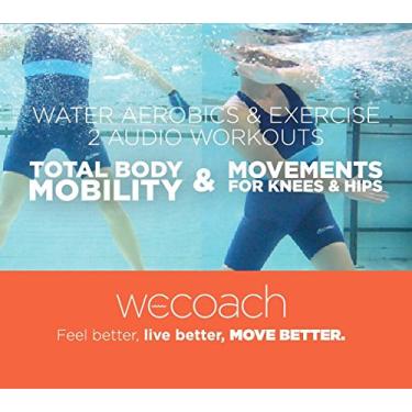 Imagem de 2 exercícios aquáticos: mobilidade total do corpo e movimentos para os joelhos e quadris CD de áudio