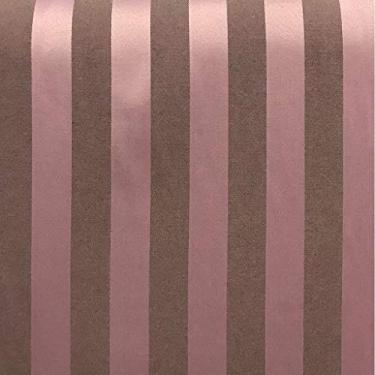 Imagem de Tecido Jacquard Rosa Retrô Listrado 2.80m de Largura
