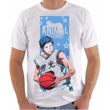 Imagem de Camiseta Kuroko No Basket Aomine Daiki Anime Otaku - Vetor Camisaria