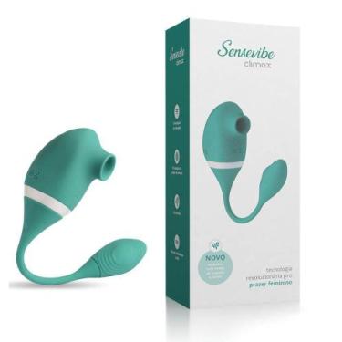 Imagem de Vibrador E Estimulador De Clitóris Sensevibe Climax Recarregável - A S