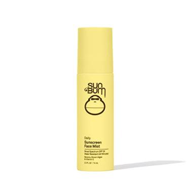 Imagem de Sun Bum Skin Care SPF 30 Diário Protetor Solar Facial Spray Face Mist | Vegano e Havaí 104 Reef Act Compliant (livre de octinoxato e oxibenzona) de amplo espectro UVA/UVB com vitamina E | 2,5 Fl oz
