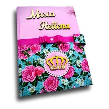 Imagem de Capa Caderneta Vacinação Cartão De Saúde Do Bebê Porta Documentos Receitas Médicas Personalizada