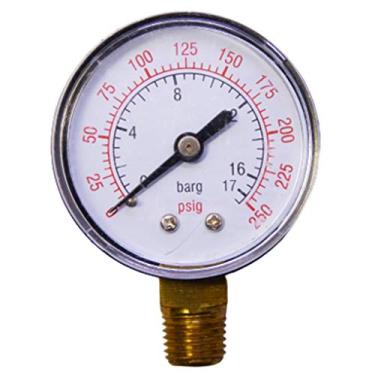 Imagem de Manômetro Schulz 1/4 50 Mm 250 Lbs Saída Lateral