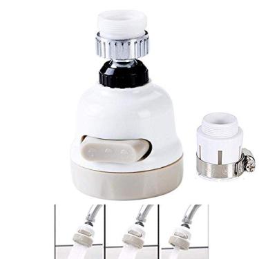 Imagem de Torneira giratória de 360 graus, pulverizador de água, adaptador universal, conjunto de chumbo, pia de cozinha, torneira de torneira de economia de água, difusor de aerador de bico