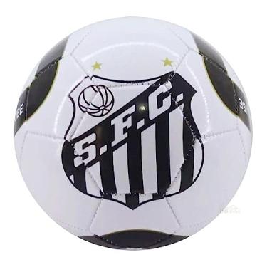Imagem de Bola de Futebol Santos Campo First Número 5 Branca Oficial