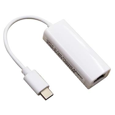 Imagem de JacobsParts Adaptador de rede LAN Ethernet USB-C tipo C RJ45 para Windows 11/10/7 Linux RTL8152