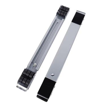 Imagem de Suporte Com Rodinhas Base Para Mover Arrastar Móveis 300kg Maquina de Lavar Geladeira Fogão Freezer