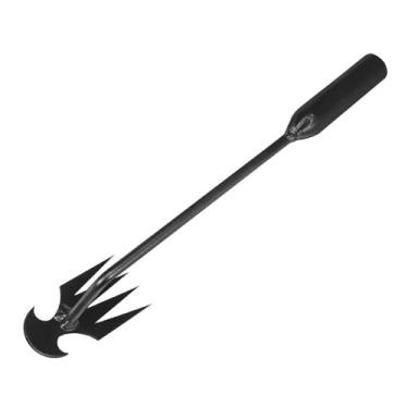 Imagem de Generic Ferramenta manual de capinação extrator de ervas daninhas ferramenta de remoção de ervas daninhas de aço carbono removedor de ervas daninhas, Preto 27cm