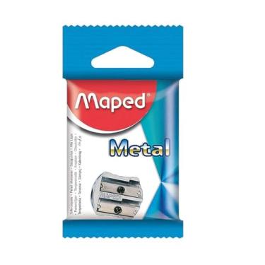 Imagem de Apontador 2 Furos, Maped, Metal Classic, 6700, Prata
