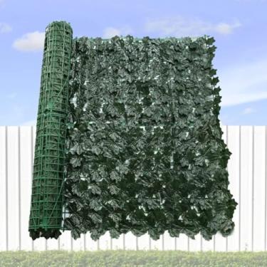 Imagem de Ivy privacidade cerca de plástico ao ar livre hera parede cerca tela vegetação eco-friendly multifuncional varanda decorações/1125