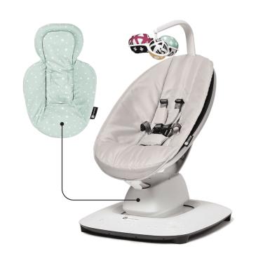 Imagem de Cadeira Balanço Mamaroo 5.0 Wifi Ganhe Almofada Dupla Face Mamaroo