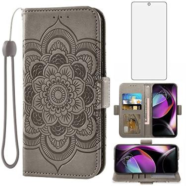 Imagem de Asuwish Capa de telefone para Motorola Moto G 5G 2022 capa carteira com protetor de tela de vidro temperado e suporte de cartão de crédito flip de couro acessórios para celular MotoG G5G 2022 XT2213-3