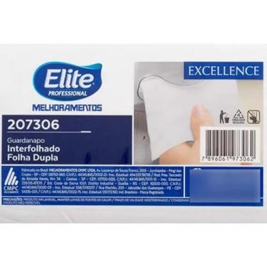 Imagem de Elite Guardanapo Interfolhado Folha Dupla Com 300 Folhas
