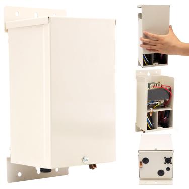 Imagem de VODCACA Power Center compatível com sistemas de controle automático IntelliChIor Pool and Spa modelos IC20, IC40, IC60 para sistemas de gerador de cloro de sal substitui 520556