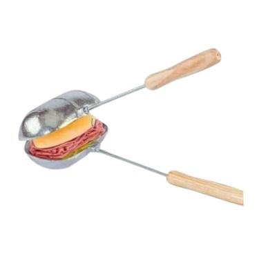 Imagem de Sanduicheira Assadeira Tostex Baurutex Alumínio Fundido | Forma Pão Francês | #Artplast