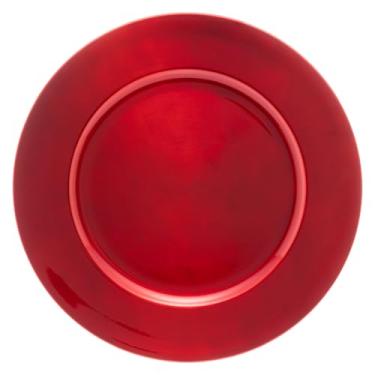 Imagem de LYOR - Sousplat de Plástico Opala Vermelho 33cm