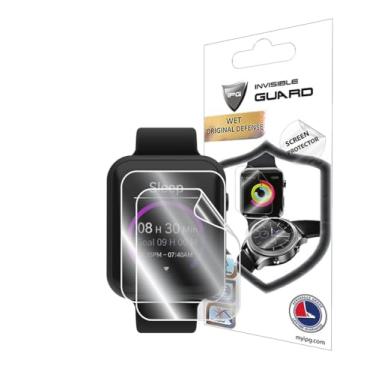 Imagem de IPG Feito para iTouch Air 4 (46 mm) Smartwatch Protetor de Tela Hidrogel (2 unidades) Película Transparente HD Invisível Anti Riscos - Suave/Autorreparação/Sem Bolhas para Air4-46 mm