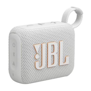 Imagem de Caixa De Som JBL Go 4, Bluetooth, 4.2W RMS, IP67 á Prova D'água, Branc