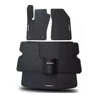 Imagem de Jogo de Tapete Borracha Jeep Renegade 3 Peças e Porta-malas - A.R Vari