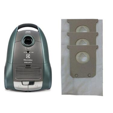 Imagem de Kit Com 9 Sacos Descartáveis Aspirador Pó Electrolux Equipt Clario - O