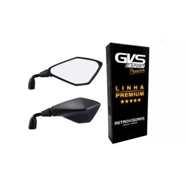 Imagem de Retrovisor Gvs Kawasaki Z400 Haste Curta Rebaixada 90 Honda - GVS SPOR
