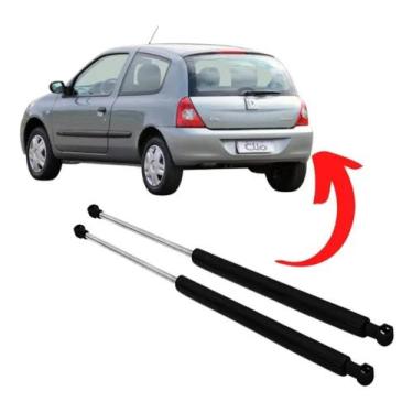 Imagem de Par Pistão Amortecedor Tampa Traseira Porta Malas Clio Hatch - CINOY