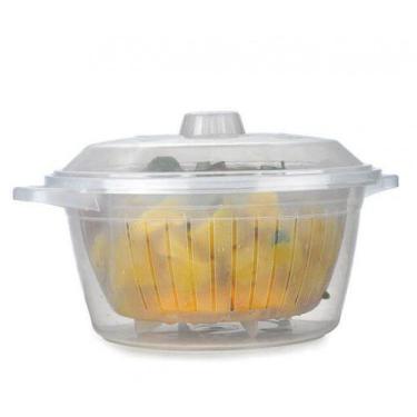 Imagem de Legumix Panela Para Microondas Para Cozinhar A Vapor Legumes - Nitron 