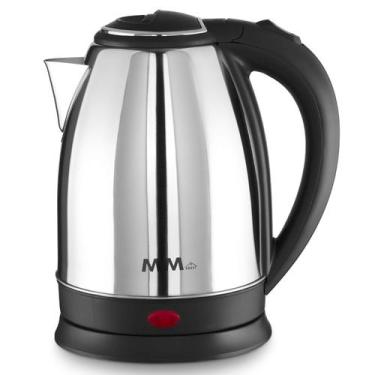 Imagem de Chaleira Elétrica 2 L Jarra Térmica Inox Bule Ferve Rapido - Mm House,
