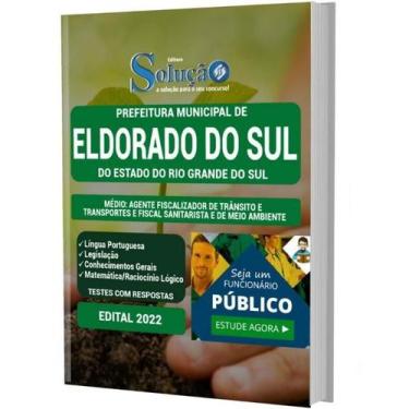 Imagem de Apostila Eldorado Do Sul Rs Agente Fiscalizador De Trânsito - Editora 