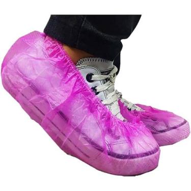 Imagem de Sapatilha Descartável Propé Dejamaro Rosa Gram 30 - 50 Pares