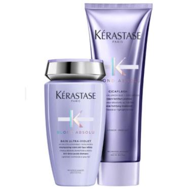 Imagem de Kit Blond Absolu Ulta Violet Sh 250ml + Cicaflash 250mls  - L'oreal Pr