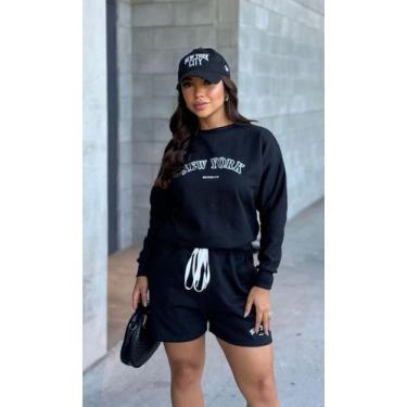 Imagem de Conjunto N Y Brooklyn Coleção 2024 - Moda, Preto, Unico