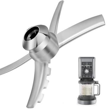 Imagem de Pá de substituição compatível com máquinas de sorvete Ninja Creami NC501, pá de peças de reposição para acessórios de sorvete Ninja para NC500, NC501, NC501H, NC501HBL, NC501HGN e CN501CO