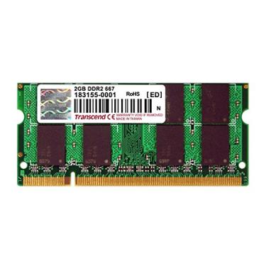 Imagem de Transcend 2Gb Ddr2 667 So-Dimm 5-5-5 Ts256Msq64V6U