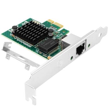Imagem de Adaptador de servidor PCIe Gigabit Ethernet 1G 10/100/1000Mbps com Broadcom NetXtreme BCM5751, compatível com BCM5751-T1, porta de cobre RJ45 única, placa de rede PCI-Express 2.1 X1 Gigabit Desktop NIC