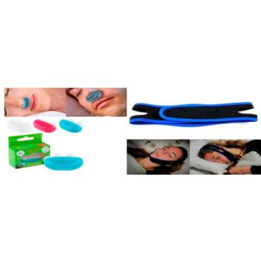 Imagem de 1 Aparelho Dilatador  Nasal Anti-ronco Importado+1  Faixa - Lullu Pers