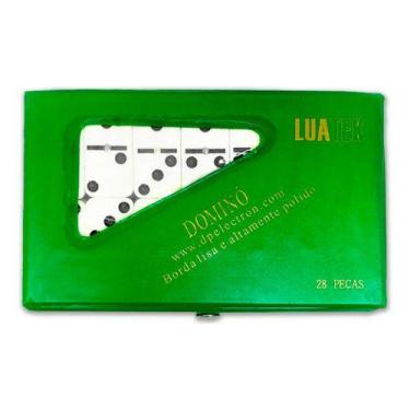 Imagem de Jogo De Domino 28 Peças Profissional Tipo Polido - Luatek