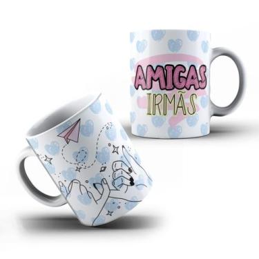 Imagem de Caneca Xícara Personalizada Amizade Melhores Amigas Irmãs Confidentes 