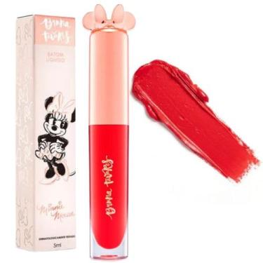 Imagem de Batom Líquido Bruna Tavares Bt Minnie Mouse BOW TIFUL 5ml