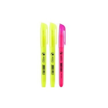 Imagem de Caneta Marca Texto Neon Fluorescente BRW  Unidade/Kit (Á Escolher), KI