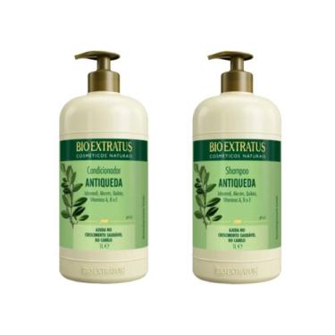 Imagem de Kit Jaborandi Bio Extratus Antiqueda Crescimento 2L