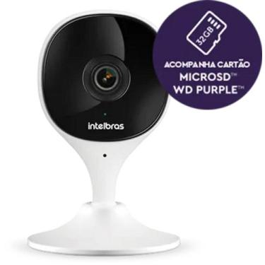 Imagem de Câmera Wi-fi Full Hd + Cartão Memória 32 Gb Imx C Intelbras