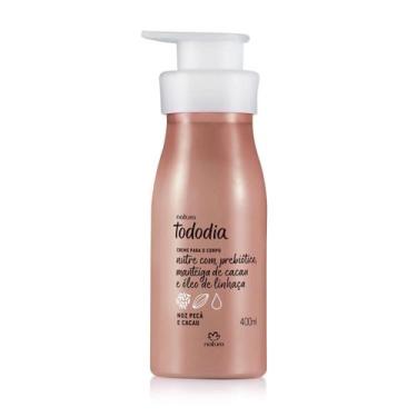 Imagem de Creme Desodorante Nutritivo Corporal Tododia Noz Pecã e Cacau 400 ml -