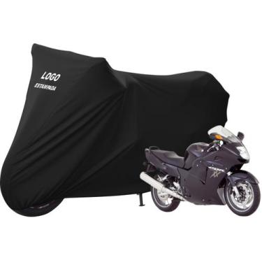 Imagem de Capa De Tecido Lycra Moto Honda CBR 1100XX Super BlackBird - Mz, Preta