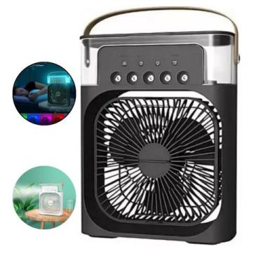 Imagem de Ventilador Umidificador Climatizador Portátill de Mesa Usb - Losan, Pr