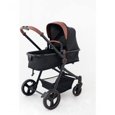 Imagem de Carrinho De Passeio Galzerano Ivy 0 A 15kg Com Cesto Moises Preto